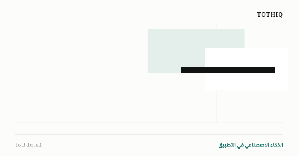 بطاقة توثيق: الذكاء الاصطناعي في التطبيق